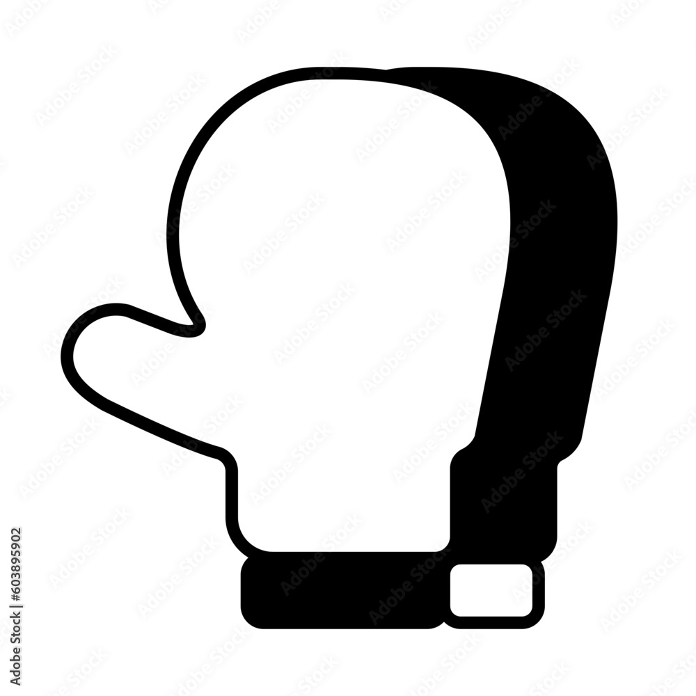 Solid Line BOXING design vector icon design vector line icon svg Solid Line BOXING design vector icon design vector line icon svg