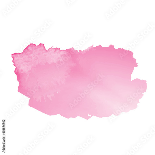 Pink Water Colour Splash, Colourful Brush Vector, Colour, Brush Shape, Colour, Gradient Brush Shape, Colour Gradient