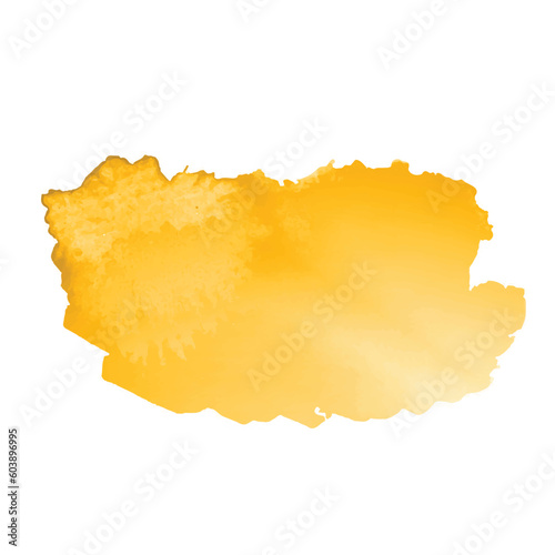 Yellow  Water Colour Splash, Yellow Colourful Brush Vector, Colour, Brush Shape, Colour, Gradient Brush Shape, Colour Gradient