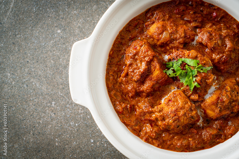 chicken tikka masala spicy curry meat food with roti or naan bread chicken tikka masala spicy curry meat food with roti or naan bread