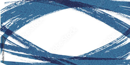 夏　和柄　青　背景