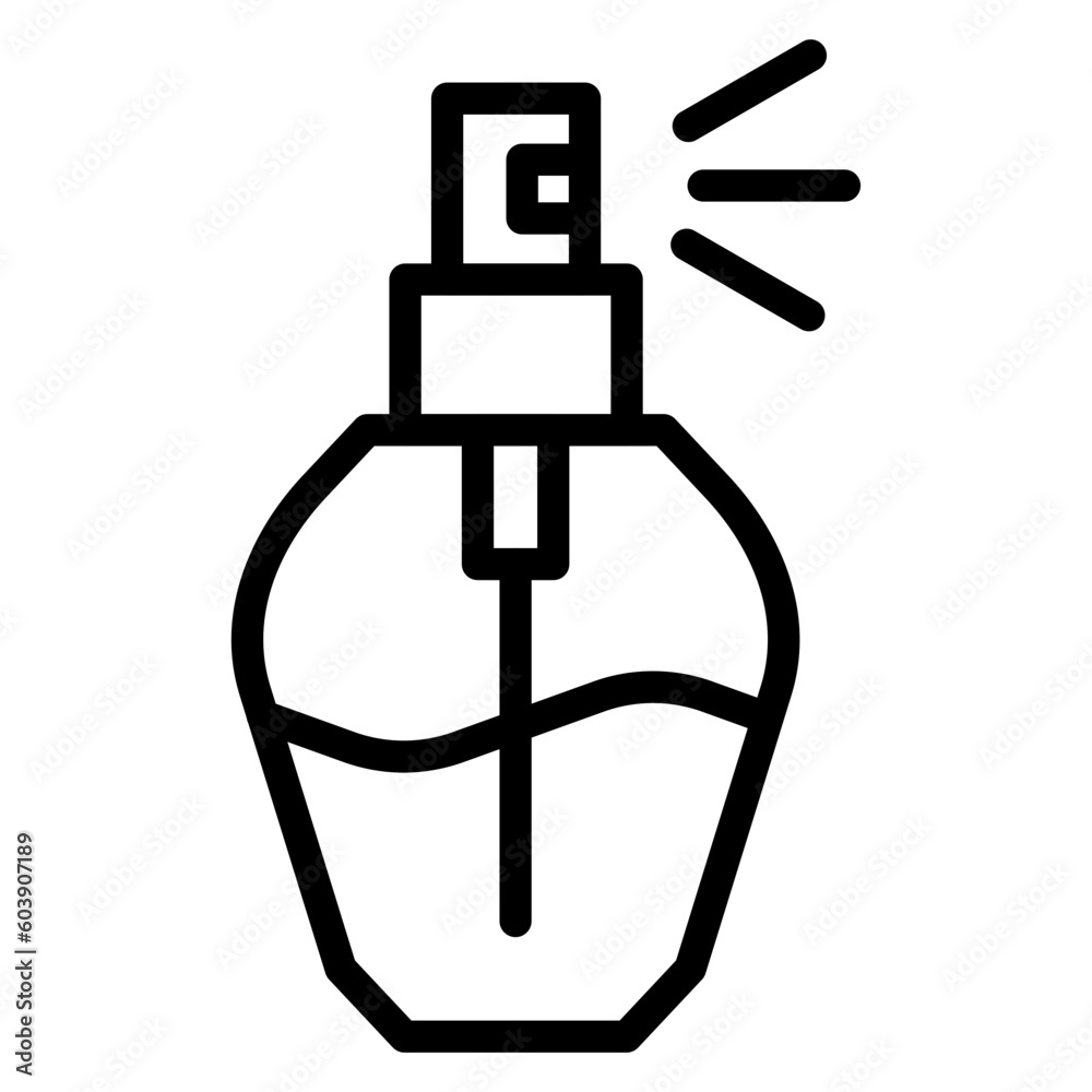 Vector Design Perfume Icon Style Vector Design Perfume Icon Style