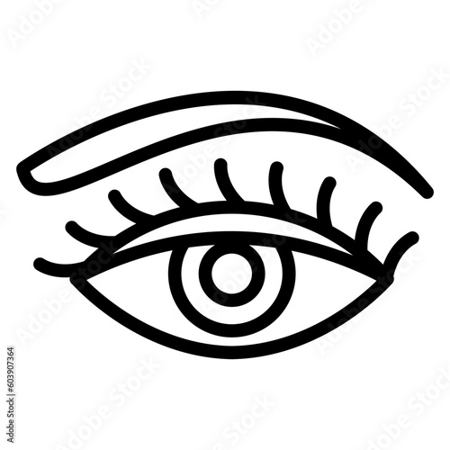 Vector Design Eyebrow Icon Style