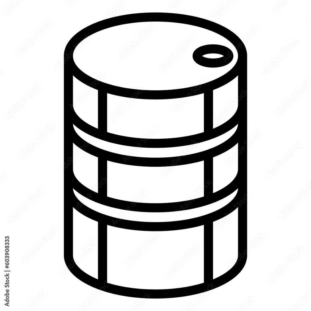 Vector Design Barrel Icon Style Vector Design Barrel Icon Style