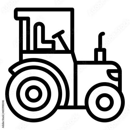 Vector Design Tractor Icon Style