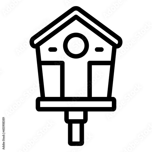 Vector Design Bird House Icon Style