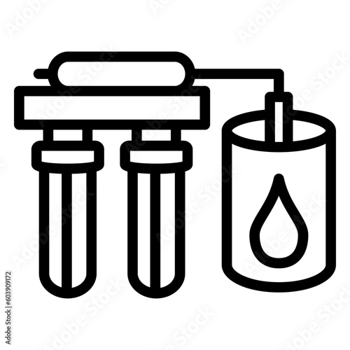 Vector Design Water Filtration Icon Style