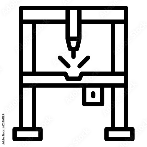 Vector Design Plasma Laser Icon Style