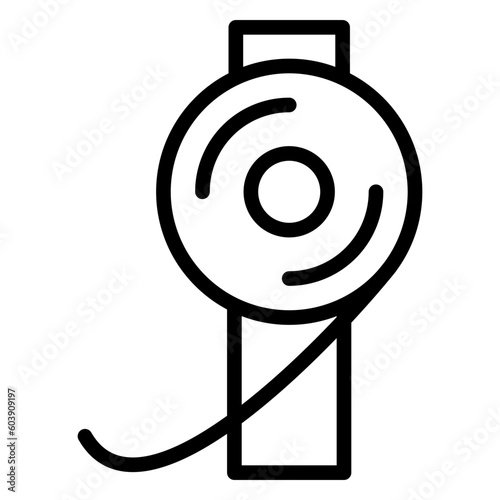 Vector Design Uncoiler Icon Style