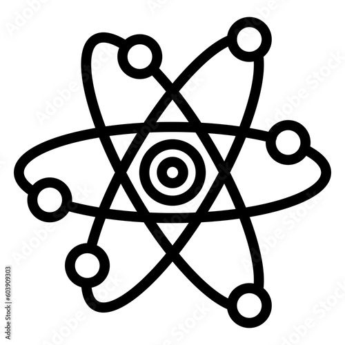 Vector Design Atom Icon Style