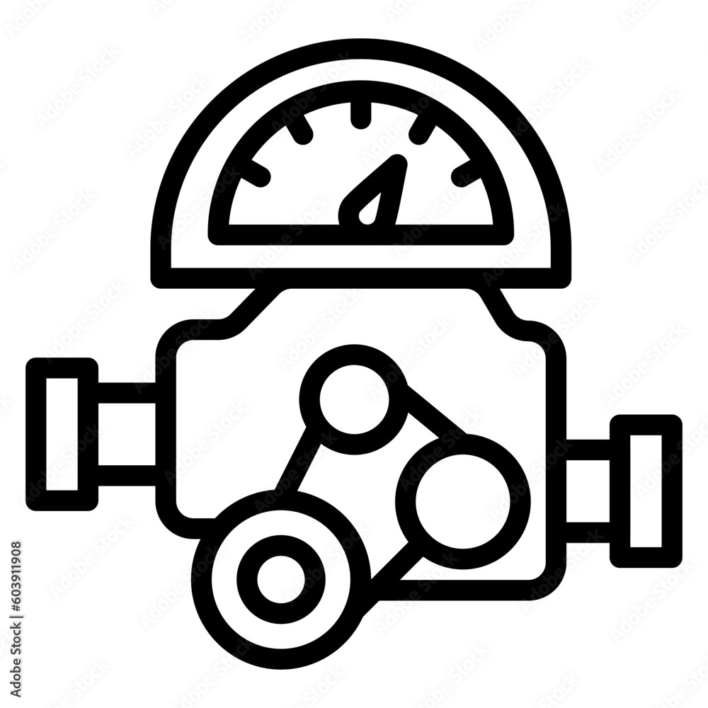 Vector Design Engine Performance Icon Style Vector Design Engine Performance Icon Style