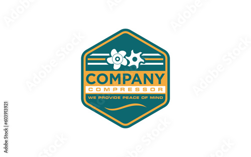 Free Download Emblem retro industries logos for badges and labels - GFXLoad