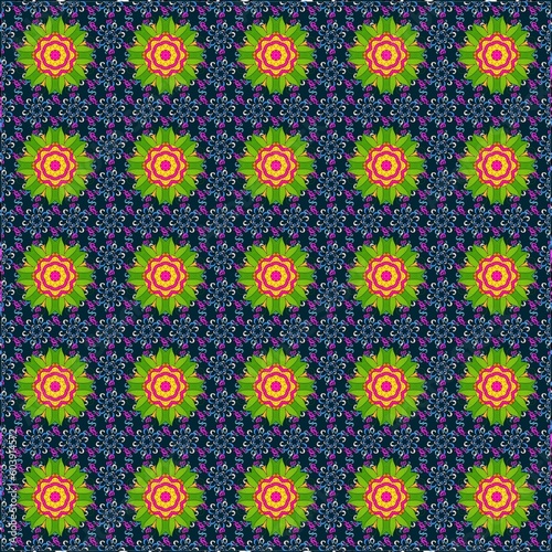 Illustration flower abstrack texture pattern 