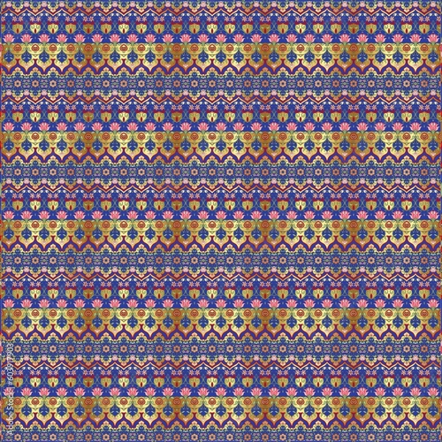 Illustration pattern ethnic traditional muslim 