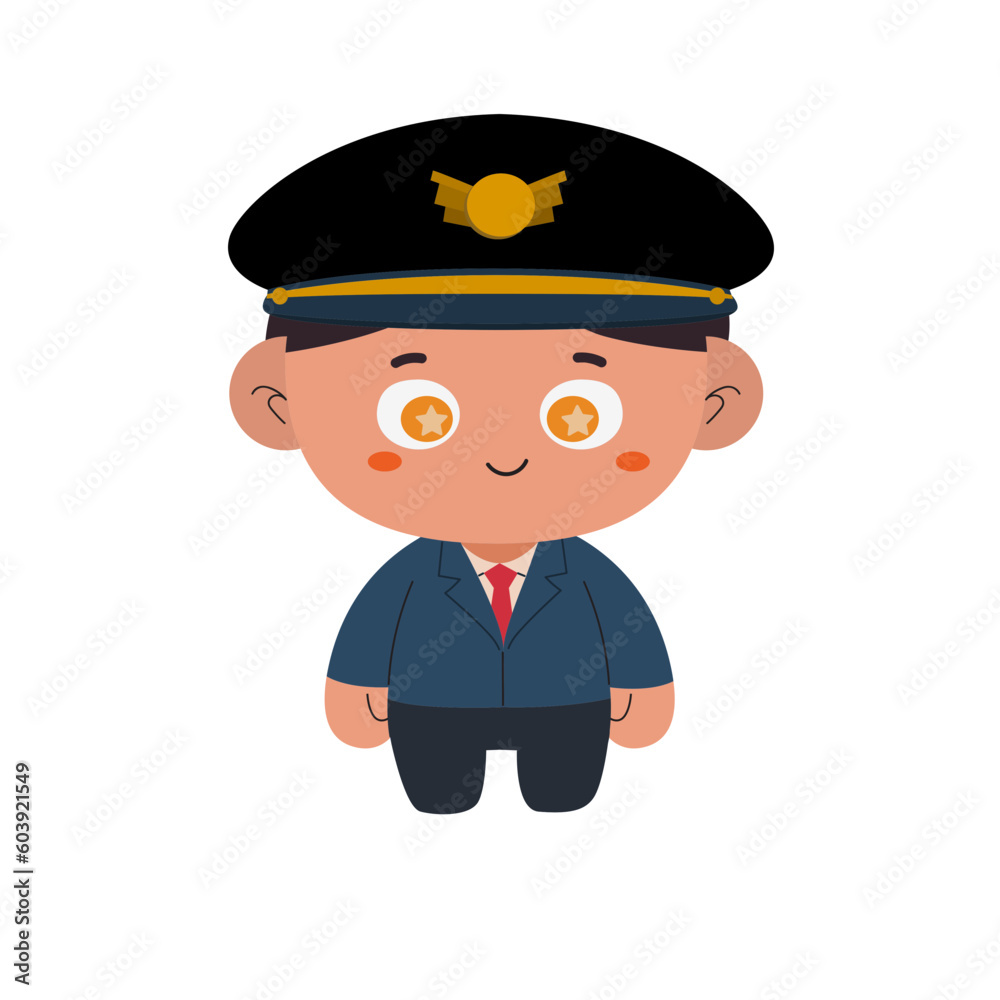 Professional workers Illustrations_Pilot Professional workers Illustrations_Pilot