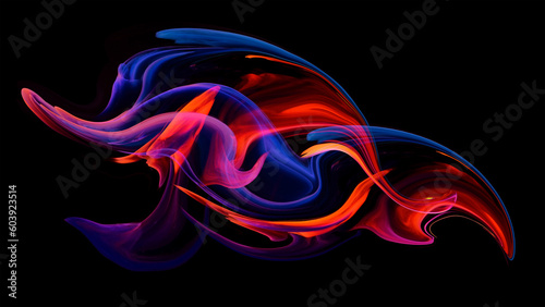  Color abstract illustration made of purple colored oil paint on background, Luxury abstract for a mobile screen concept,