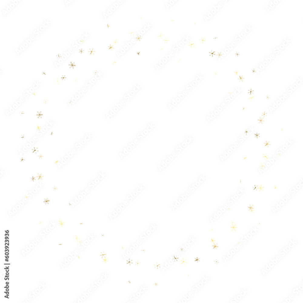 Golden sparkle circle border frame Golden sparkle circle border frame