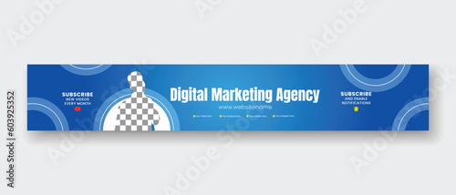 corporate YouTube Cover or YouTube Header design social media cover design, business cover and 
Business header