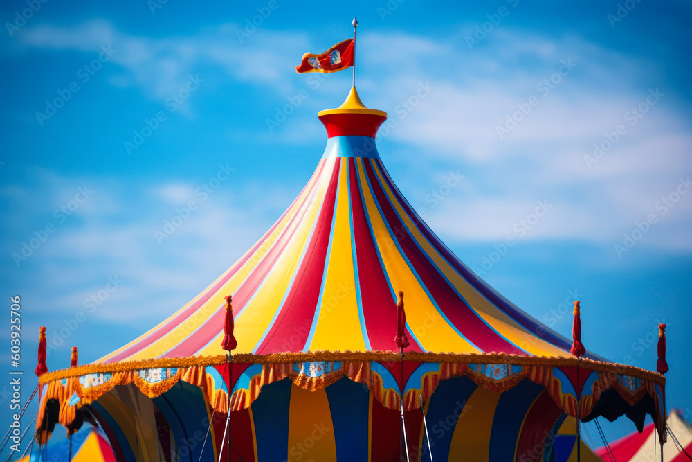 circus tent under the open sky generative ai circus tent under the open sky generative ai