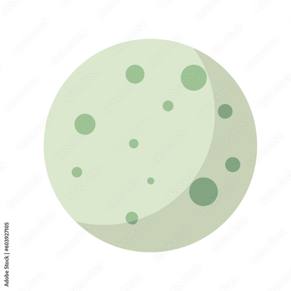 Space objects collection illustration_Mercury Space objects collection illustration_Mercury