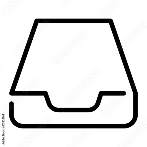 inbox line icon