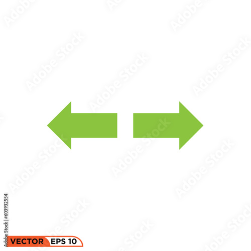 Icon vector graphic of turn signals