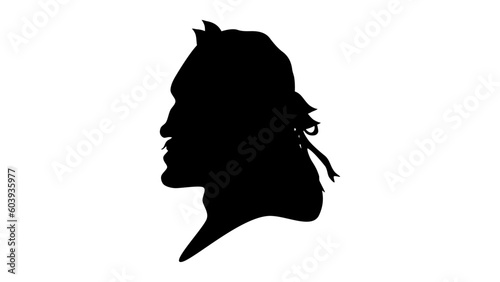 Leopold I silhouette, Holy Roman Emperor