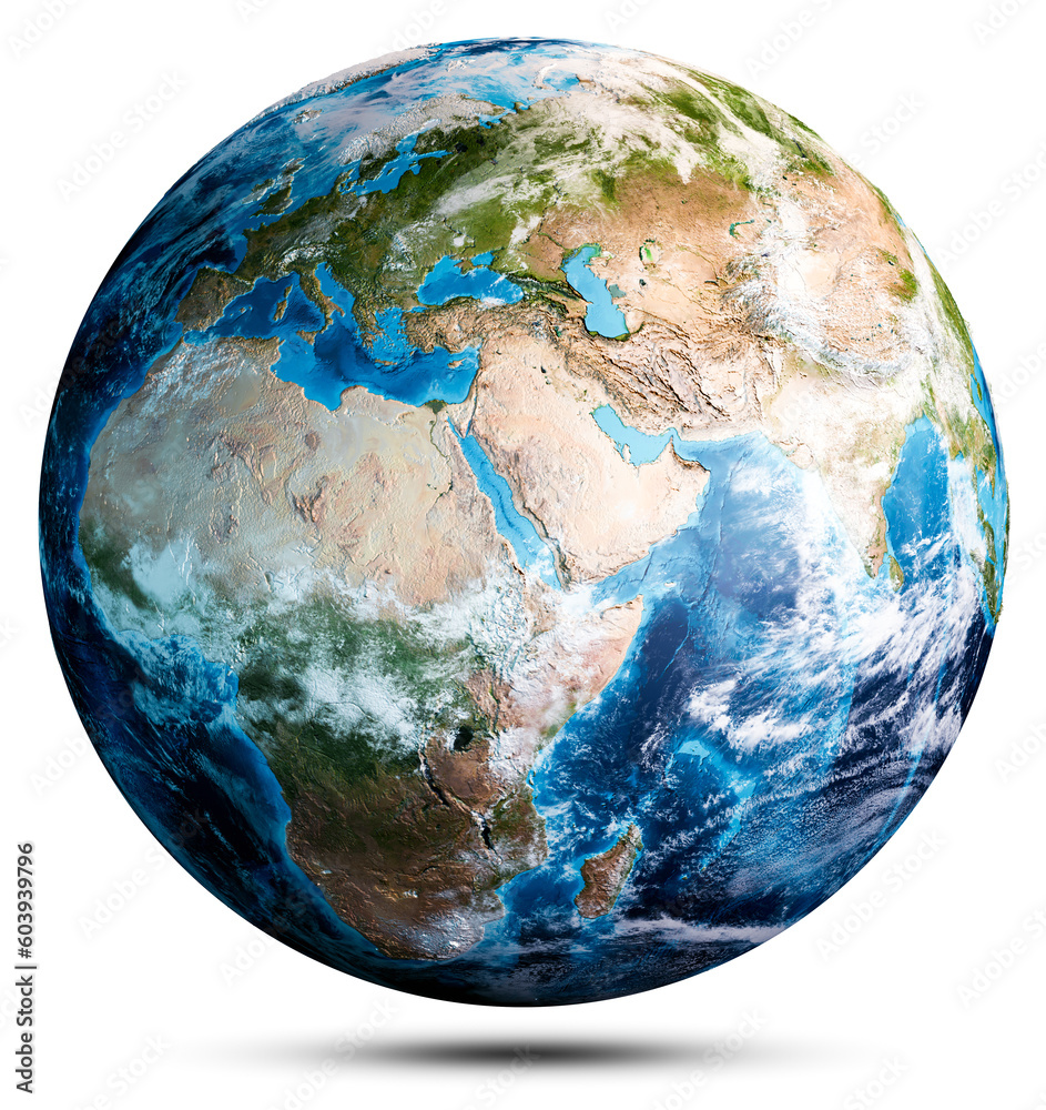 World map planet Earth World map planet Earth
