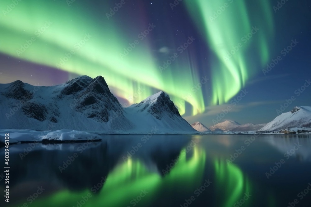 Polar Lights beautiful background