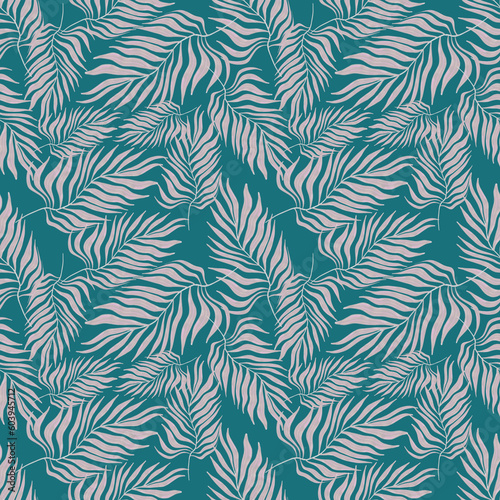 Seamless Vector Elements Patter background, Repeated Texture Patterns, Floral Leaves Patterns in the concept of textile or fabric print work