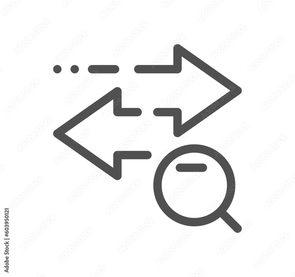 Data analysis related icon outline and linear vector. Data analysis related icon outline and linear vector.