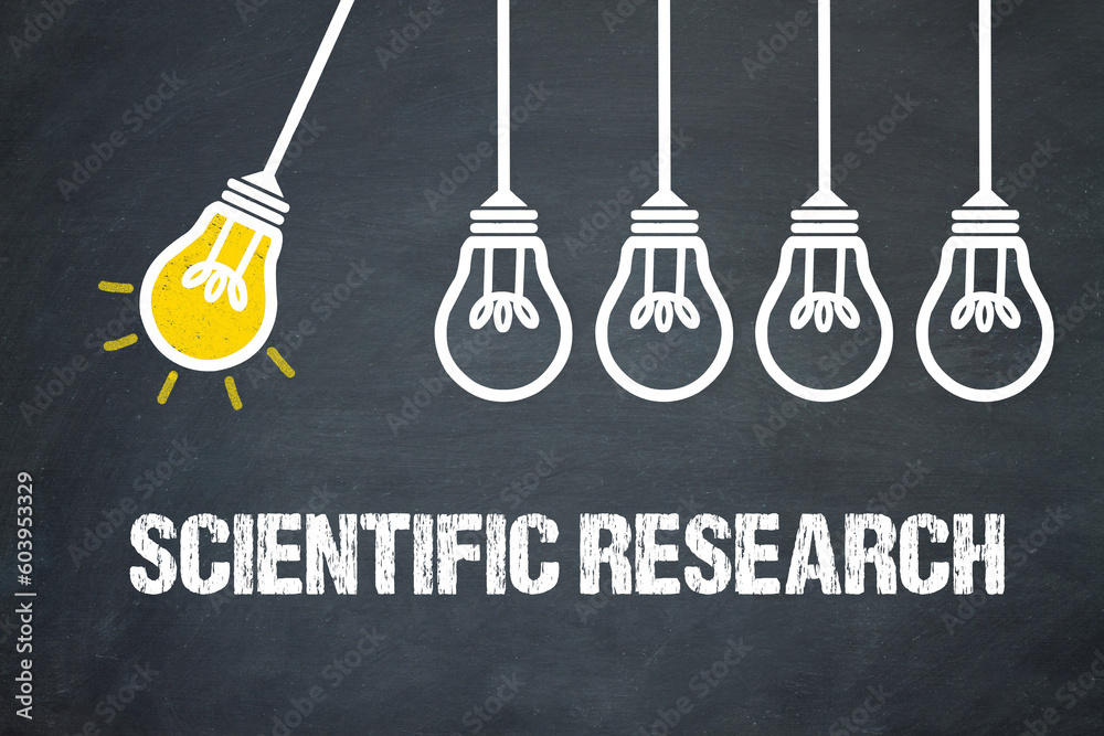 Fototapeta premium Scientific Research 