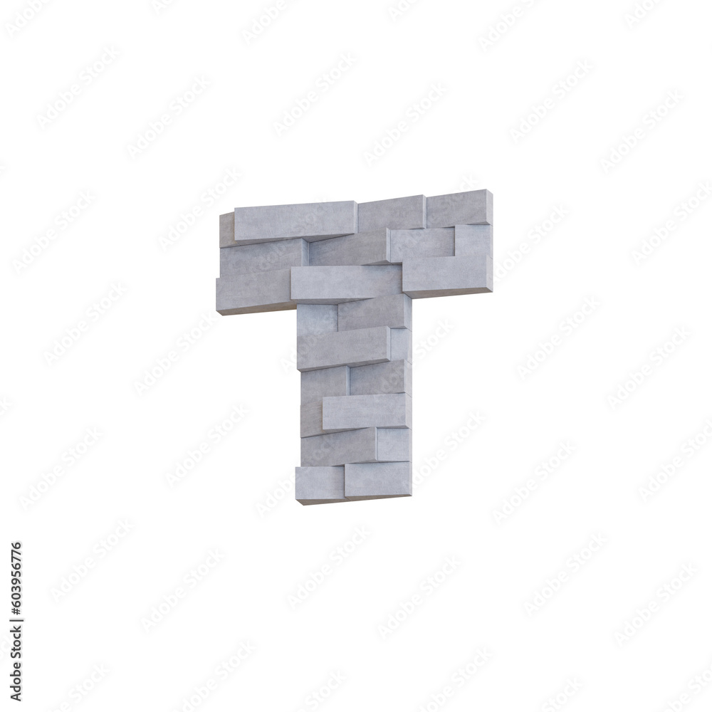 Concrete Deco Wall 3D Alphabet or PNG Letters Concrete Deco Wall 3D Alphabet or PNG Letters