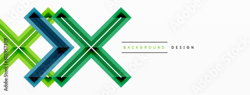 Cross line background minimal geometric template. Design for wallpaper, banner, background, landing page, wall art, invitation, prints, posters