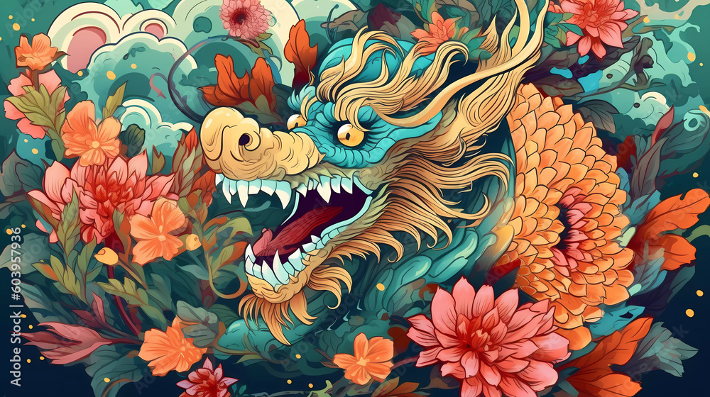 Hand Drawn Chinese New Year Zodiac Dragon Illustration
Hand Drawn Chinese New Year Zodiac Dragon Illustration