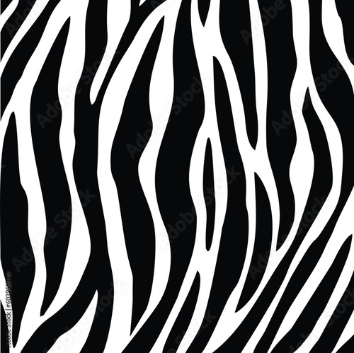 Big cat fur pattern. Decorative tiger pattern seamless vector illustration. Elegant and stylish background for fabric clothes.