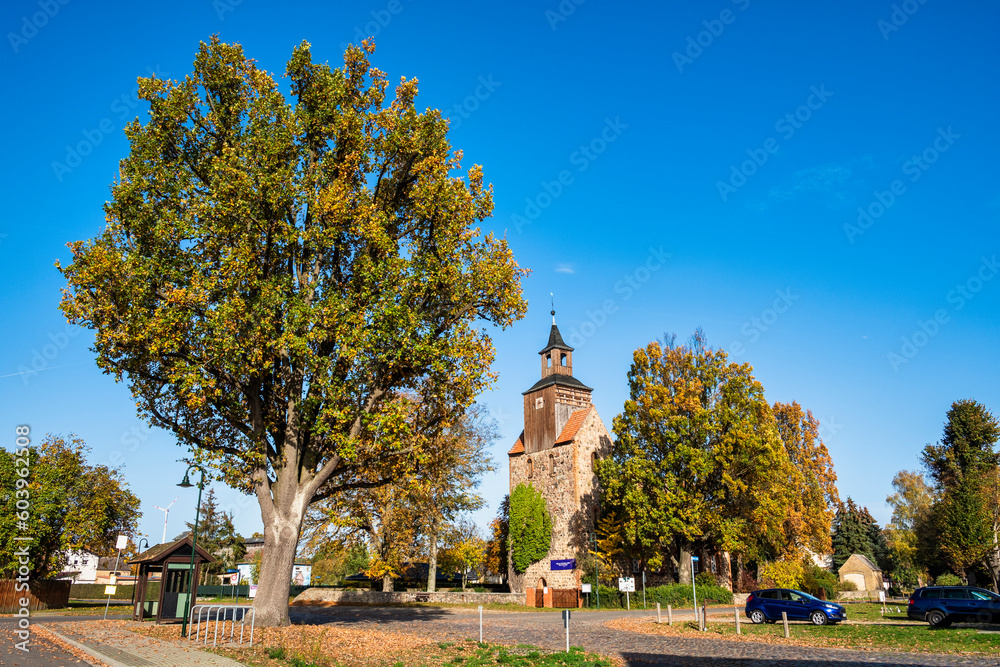 Kirche Falkenthal, Löwenberger Land, Brandenburg, Deustchland