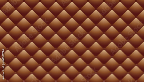 Golden upholstery leather texture vector background