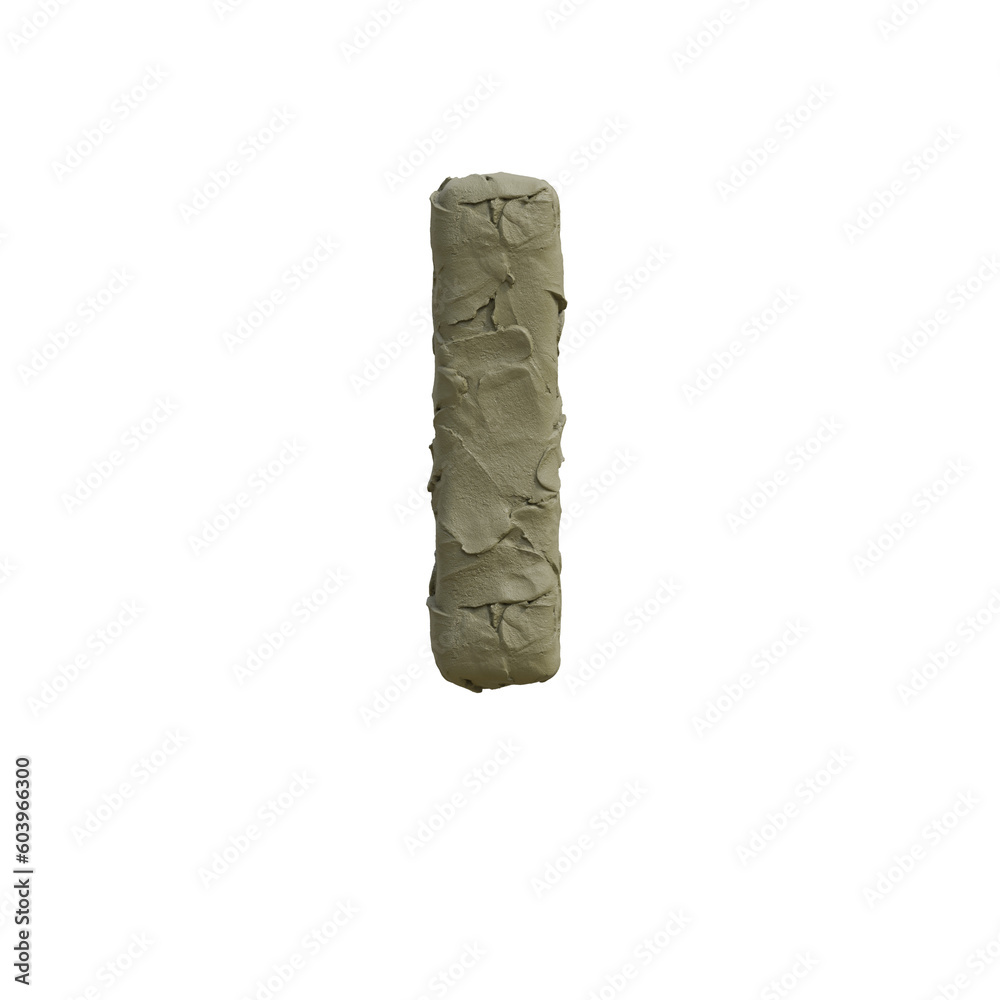 Clay or Plasticine 3D Alphabet or PNG Letters Clay or Plasticine 3D Alphabet or PNG Letters