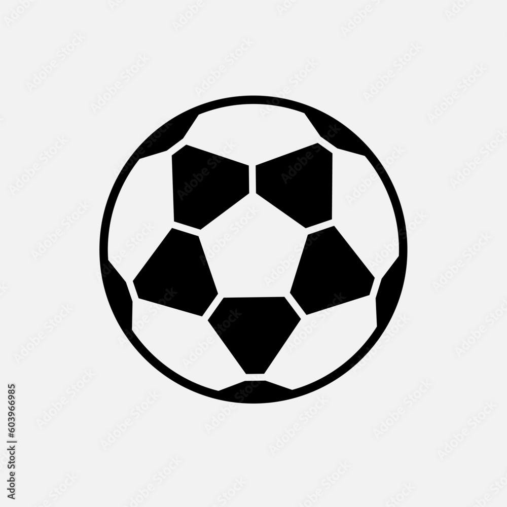 Soccer Ball Icon. Sport Element Symbol for Design, Presentation, Website or Apps Elements – Vector. Soccer Ball Icon. Sport Element Symbol for Design, Presentation, Website or Apps Elements – Vector.