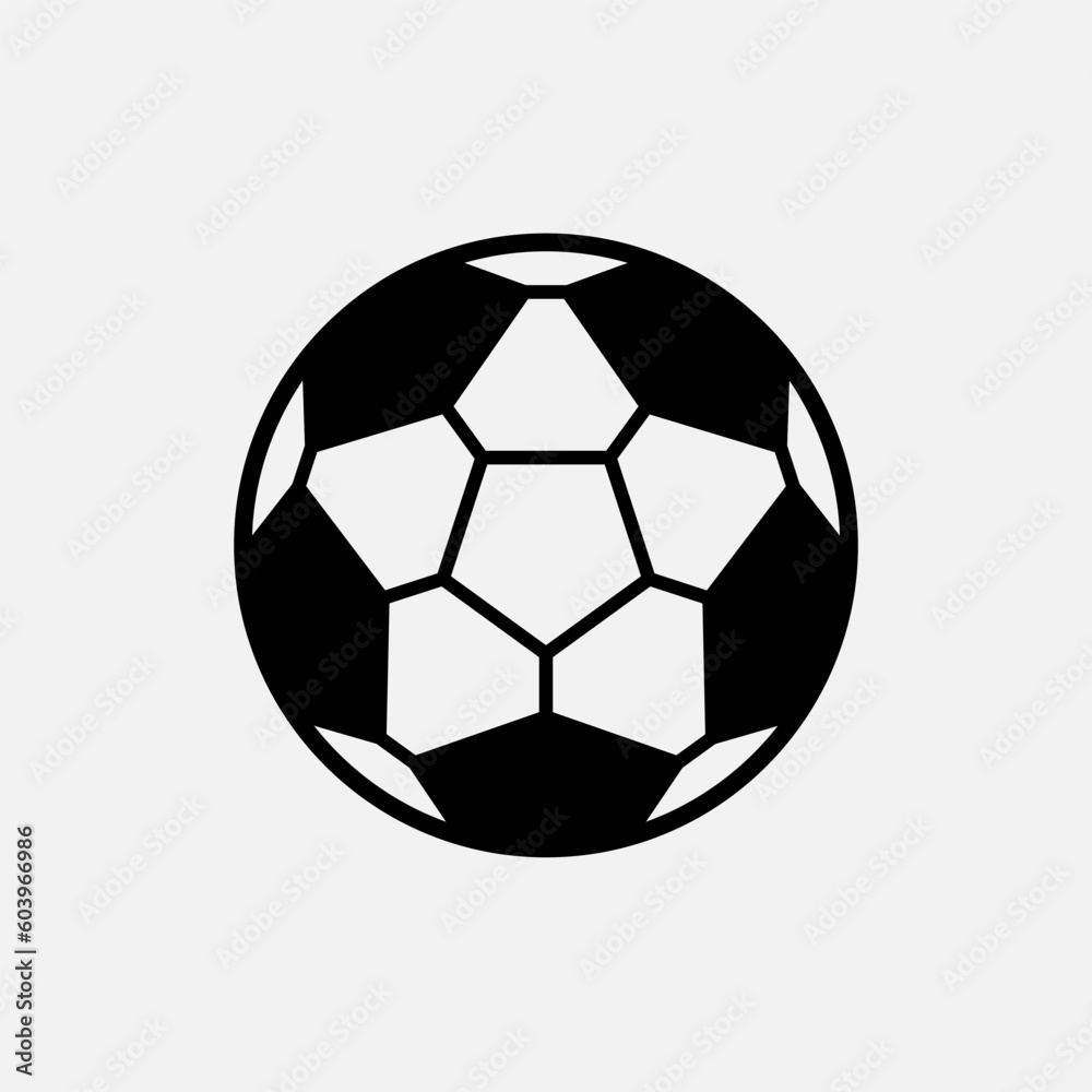 Soccer Ball Icon. Sport Element Symbol for Design, Presentation, Website or Apps Elements – Vector. Soccer Ball Icon. Sport Element Symbol for Design, Presentation, Website or Apps Elements – Vector.