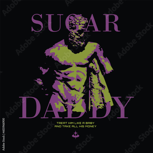Street wear design inspiration. Retro futuristic design for apparel, clothing, and poster 