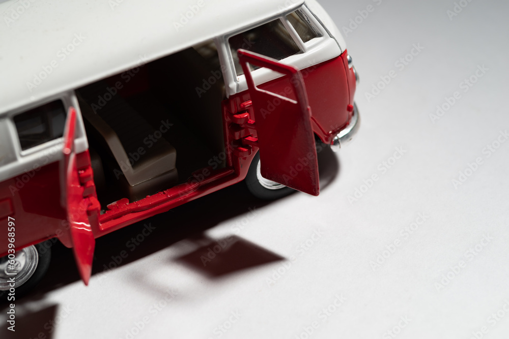 Naklejka premium 自動車のおもちゃ