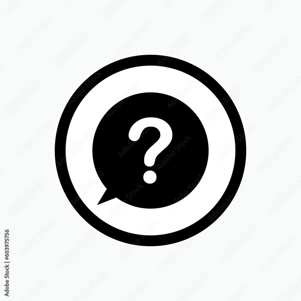 Question Mark Icon. Asking Illustration - Vector, Sign and Symbol for Design, Presentation, Website or Apps Elements. Question Mark Icon. Asking Illustration - Vector, Sign and Symbol for Design, Presentation, Website or Apps Elements.