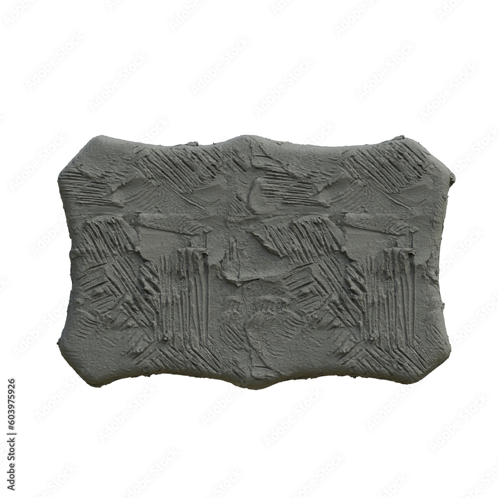 Clay or Plasticine 3D Alphabet or PNG Letters