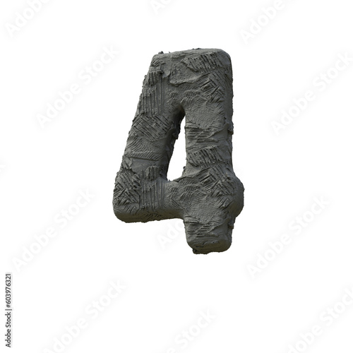 Clay or Plasticine 3D Alphabet or PNG Letters © deeezy