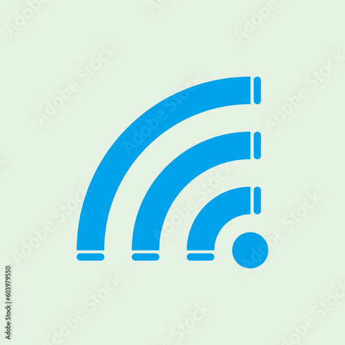 Wifi Signal Icon Modern Vector