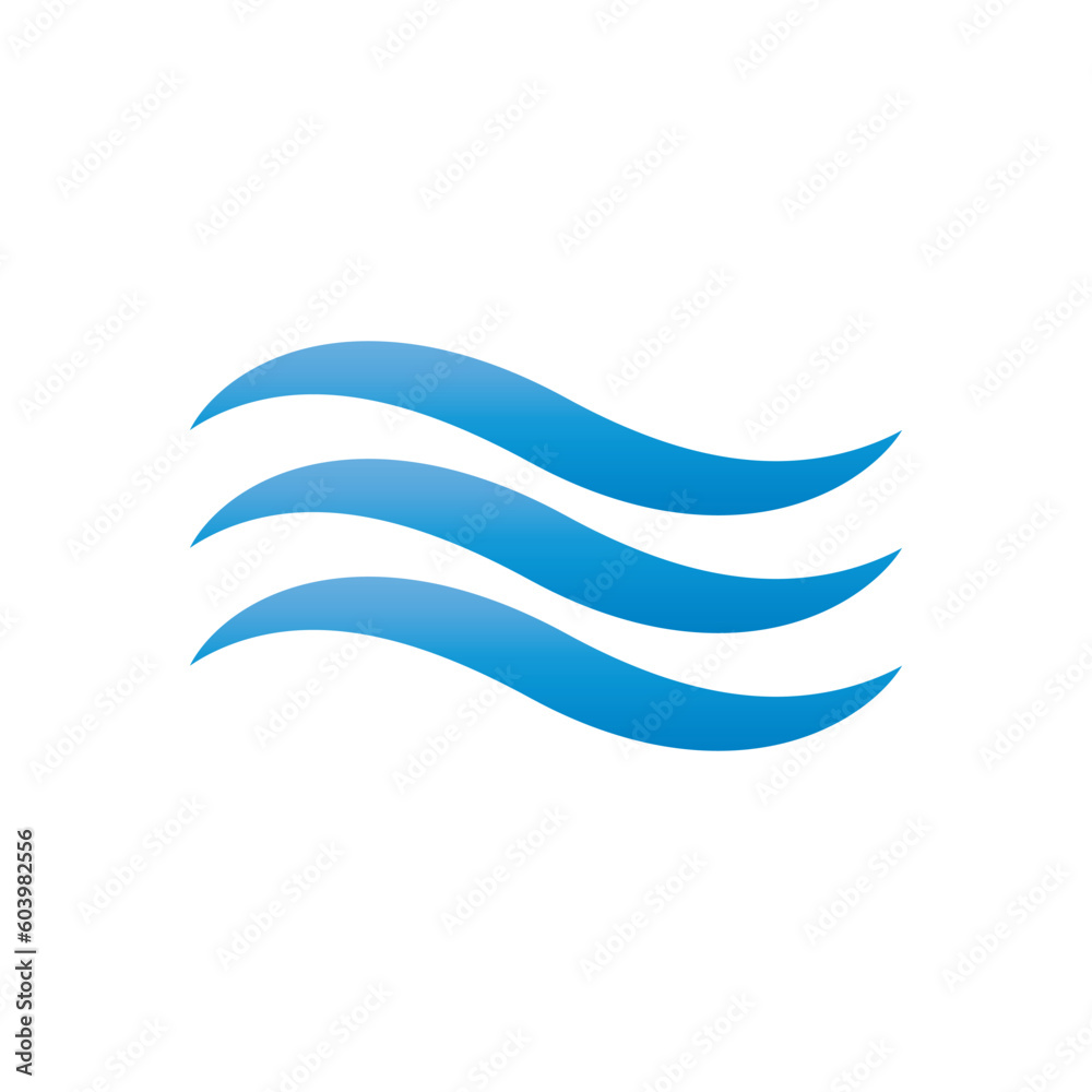 wave icon vector wave icon vector