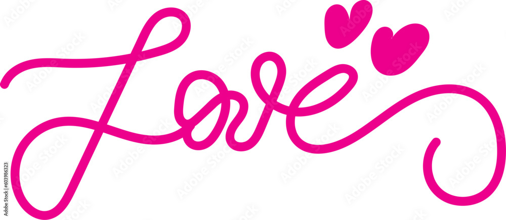 Elegant Hand-Drawn Love Hearts Vector Graphic element Elegant Hand-Drawn Love Hearts Vector Graphic element