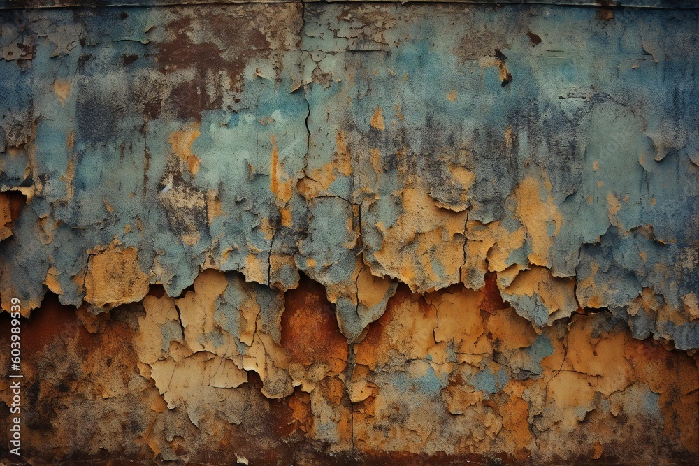 Abstract Grunge Decay Background Generative AI Abstract Grunge Decay Background Generative AI